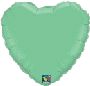 Hearts Mylar Ballons Light Green